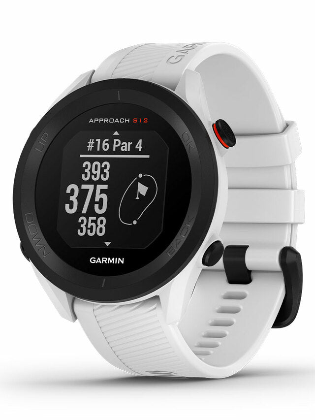 garmin-approach-s12-gps-watch-white | The Local Golfer |  garmin, Golf Accessories, GPS / Rangefinders | 289.99
