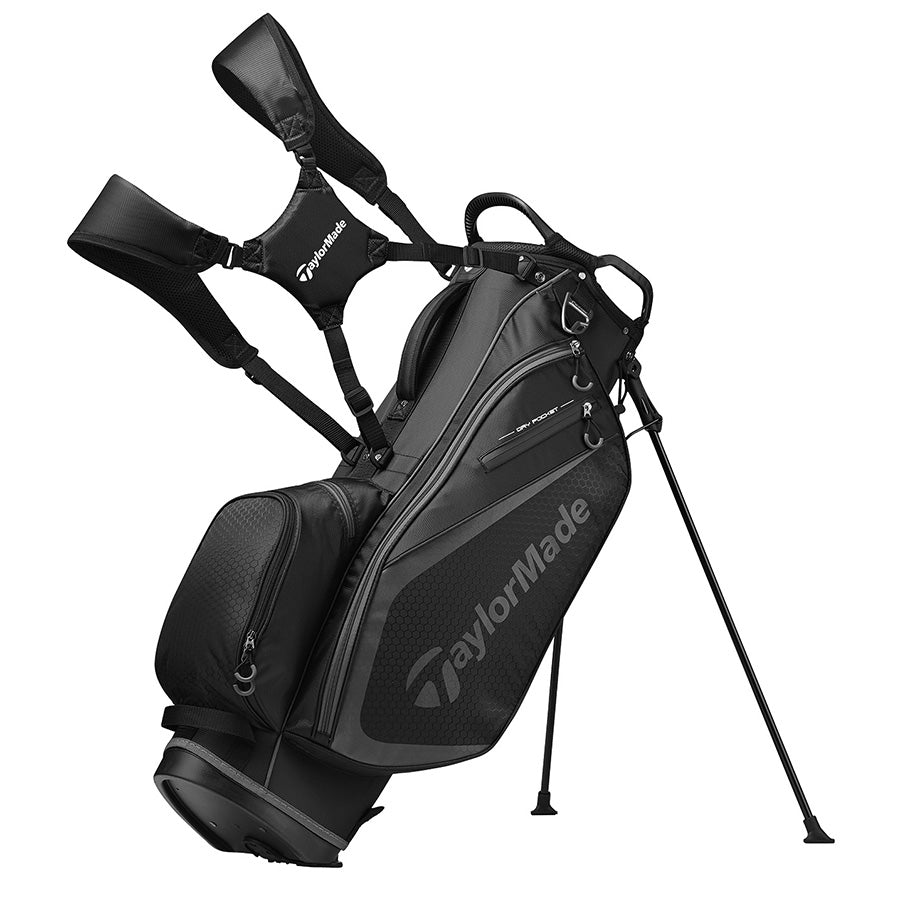 taylormade-select-stand-bag-black | The Local Golfer |  550x550pad, Golf Bags, import_2021_06_24_111805, joined-description-fields, Stand | 199.99