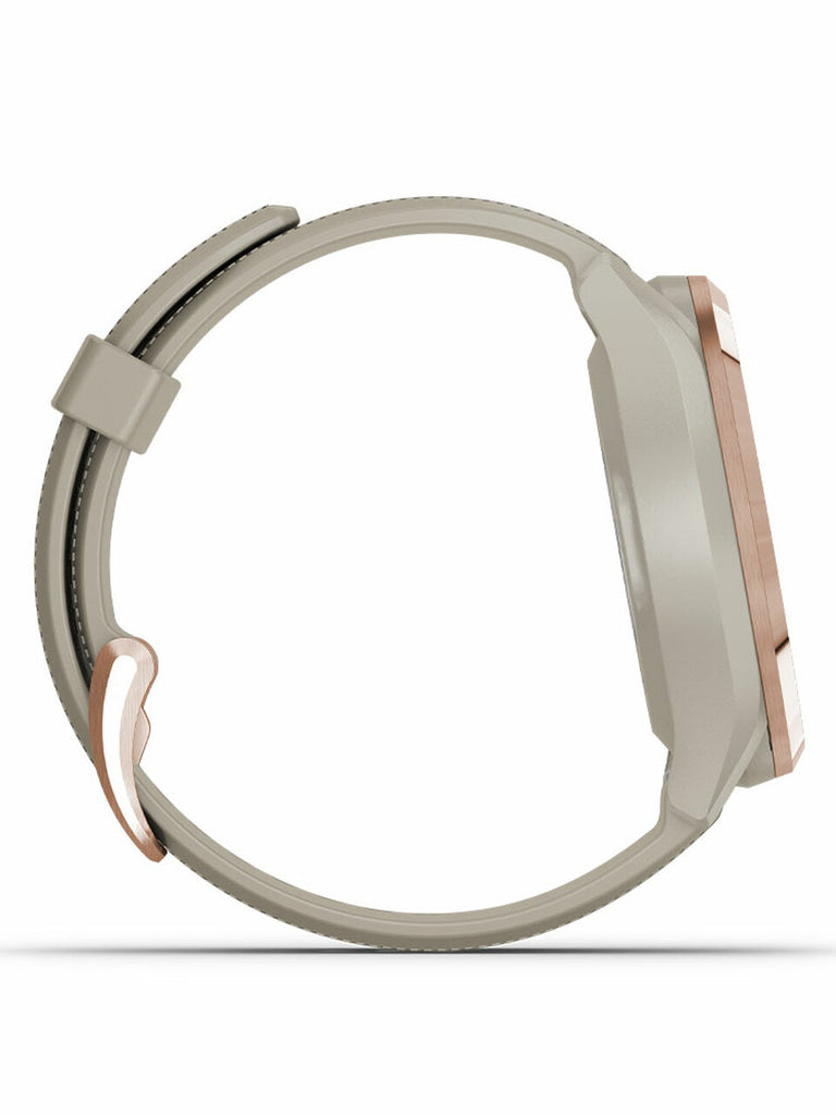 garmin-approach-s42-gps-rose-gold-light-sand-band | The Local Golfer |   |