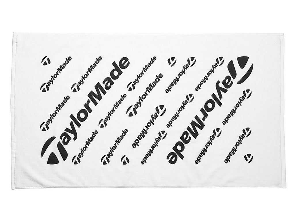 taylormade-tour-towel-white | The Local Golfer |  Golf Accessories, taylormade, towel | 59.99