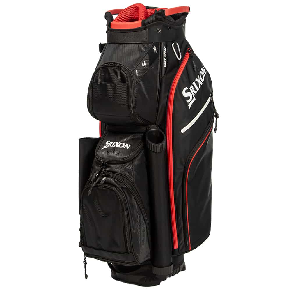 srixon-performance-cart-bag-black-grey-red | The Local Golfer |  550x550pad, Cart, Golf Bags, import_2021_06_24_111805, joined-description-fields, srixon | 234.99