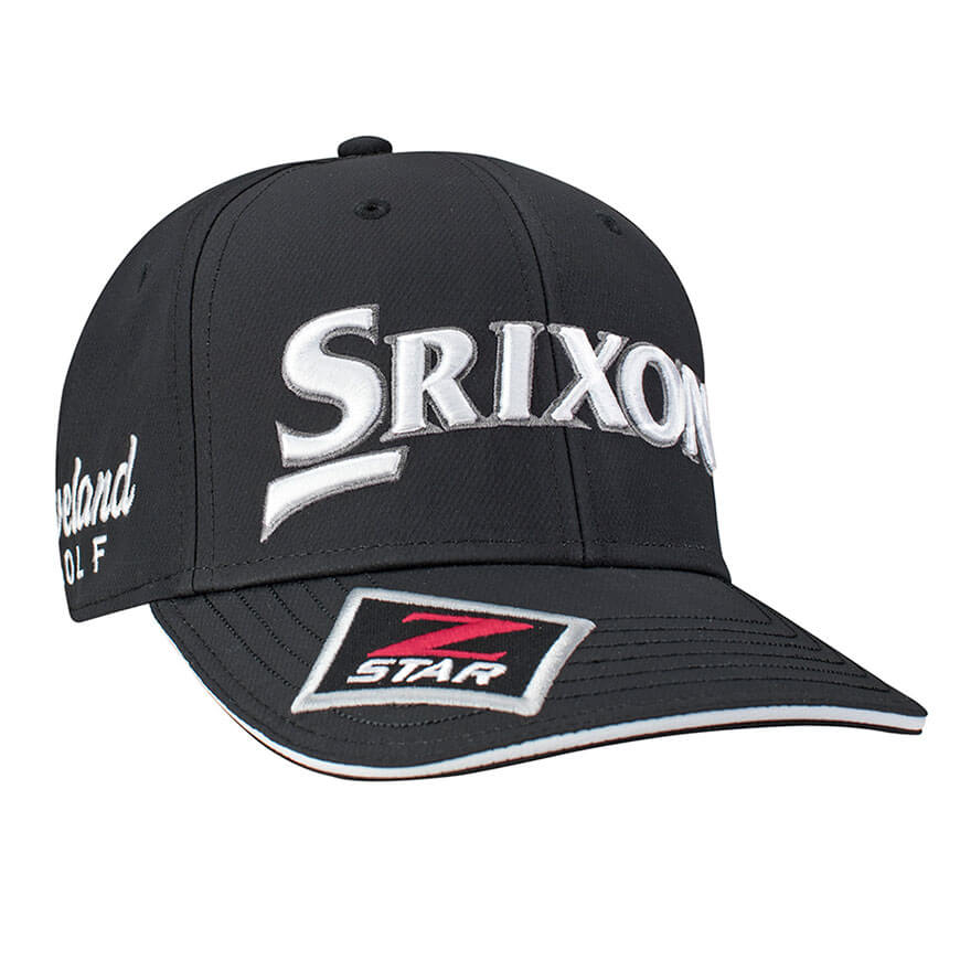 srixon-tour-staff-cap-black | The Local Golfer |  550x550pad, Golf Apparel, Hats, import_2021_06_24_111805, joined-description-fields, srixon | 30.99