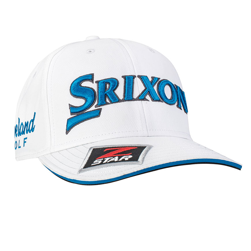 srixon-tour-staff-cap-white-blue | The Local Golfer |  550x550pad, Golf Apparel, Hats, import_2021_06_24_111805, joined-description-fields, srixon | 30.99